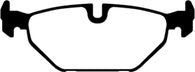 EBC 99-01 Saab 9-5 2.3 Turbo (Aero) Yellowstuff Rear Brake Pads - DP41405R