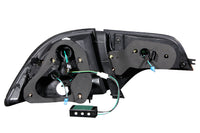 ANZO 2006-2011 Honda Civic LED Taillights Black - 321152