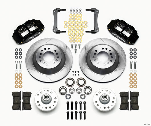 Wilwood Narrow Superlite 6R Front Hub & 1PC Rtr Kit 12.88in 79-81 Camaro - 140-12280