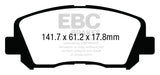 EBC 15+ Chrysler 200 2.4 Redstuff Front Brake Pads - DP33007C