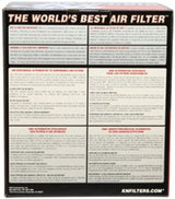 K&N Universal Clamp-On Air Filter 3in FLG / 6in B / 4-1/2in T / 6in H - RU-4180