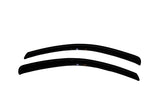 AVS 88-93 Ford Mustang (Excl. T-Top) Ventvisor Outside Mount Window Deflectors 2pc - Smoke - 92217