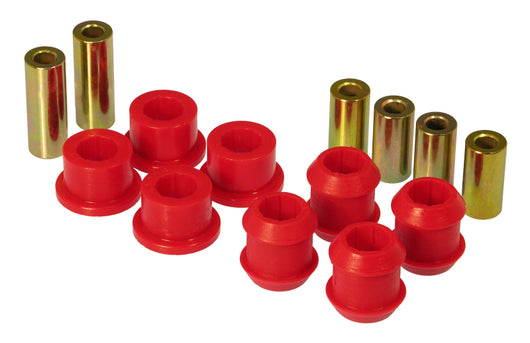 Prothane 88-91 Honda Civic Front Upper/Lower Control Arm Bushings - Red - 8-202