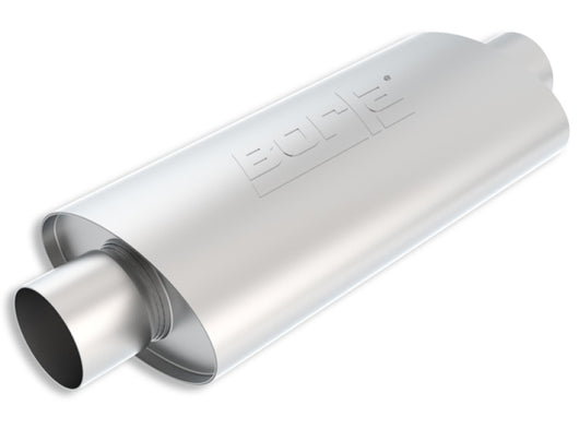 Borla XR-1 Racing Sportsman 3 inch Outlet / 3 inch Inlet Round, Oval or Offset Muffler - 40943