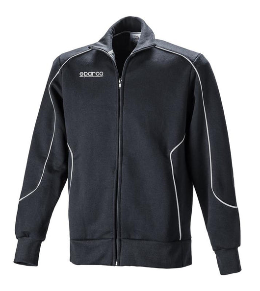 Sparco Tshrt Full Zip 2017 Lrg Bla - 011756NR3L