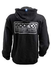 Sparco Swtshrt Hooded Heritage Blk Xx - SP03200NR5XXL