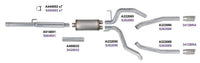 Diamond Eye KIT 3in CB DUAL AL: DODGE 1500 2009-12 HEMI - K3222A