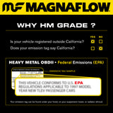 MagnaFlow 99-05 Mazda Miata/MX5 4 1.8L Direct-Fit Catalytic Converter - 23771