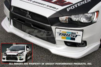 GReddy 08+ Mitsubishi Evolution X Urethane Front Lip Spoiler **Must Ask/Call to Order** - 17030014