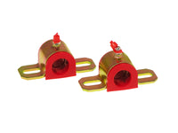 Prothane Universal Greasable Sway Bar Bushings - 22MM - Type A Bracket - Red - 19-1165