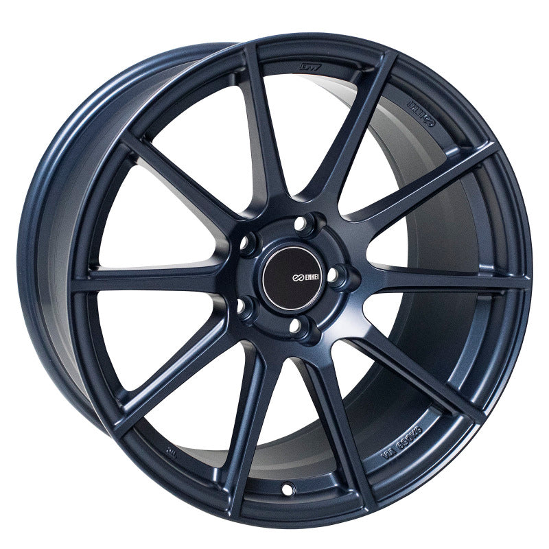 Enkei TS10 18x9.5 35mm Offset 5x114.3 Bolt Pattern 72.6mm Bore Dia Matte Blue Wheel - 499-895-6535MB