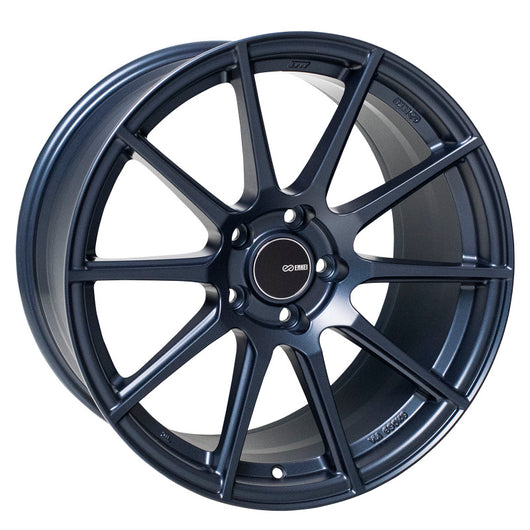 Enkei TS10 18x9.5 35mm Offset 5x114.3 Bolt Pattern 72.6mm Bore Dia Matte Blue Wheel - 499-895-6535MB