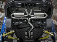 aFe Takeda 3in 304 SS Cat-Back Exhaust System w/ Black Tips 2017+ Honda Civic Si (4dr) I4 1.5L (t) - 49-36621-B