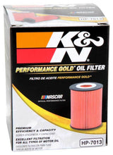 K&N Performance Oil Filter for 15-16 Hyundai Genesis Sedan 3.8L V6 - HP-7035
