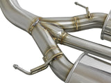 aFe Takeda 3in 304 SS Cat-Back Exhaust w/ Blue Flame Tips 2017+ Honda Civic Type R I4 2.0L (t) - 49-36616-L