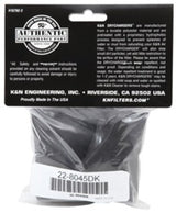 K&N 6in ID x 6inH Closed Top Black DryCharger Air Filter Wrap - 22-8045DK