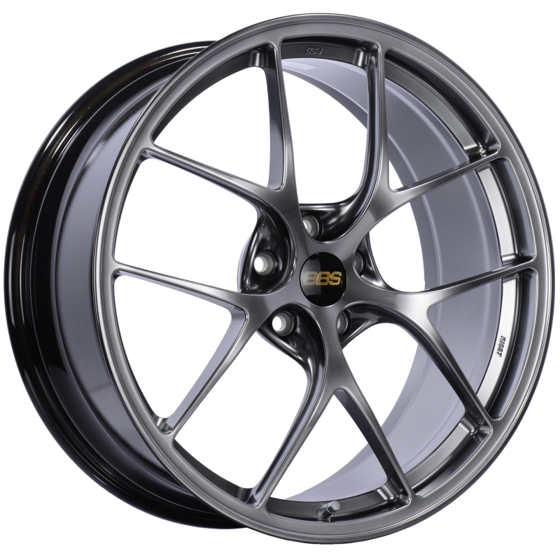 BBS RI-D 20x8.5 5x112 ET50 Diamond Black Wheel -82mm PFS/Clip Required - RI027DBK
