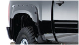 Bushwacker 07-13 Chevy Silverado 1500 Fleetside Cutout Style Flares 4pc 69.3in Bed - Black - 40950-02