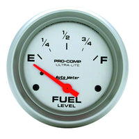 Autometer Ultra-Lite 52mm Electronic Fuel Level Gauge - 4416