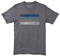 Sparco T-Shirt Punish Gry Xlrg - SP02700GR4XL