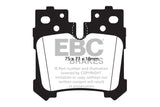 EBC 07+ Lexus LS460 4.6 Greenstuff Rear Brake Pads - DP21812