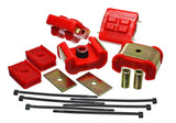 Energy Suspension Gm Complete Engine & Trans Mnt - Red - 3.1126R
