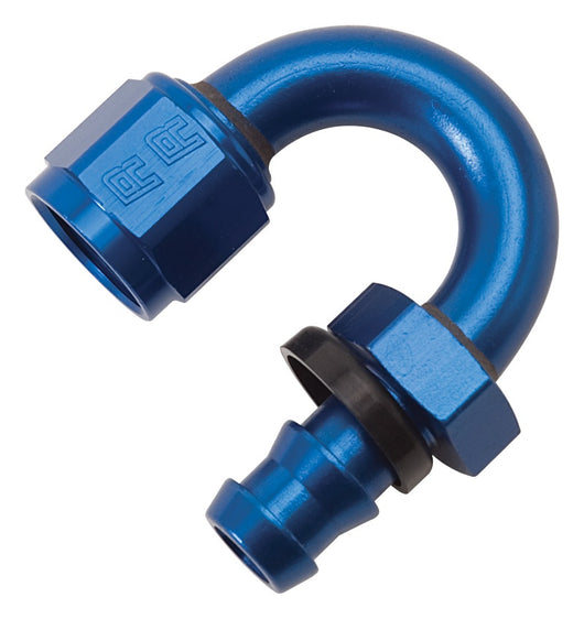 Russell Performance -6 AN Twist-Lok 180 Degree Hose End (9/16in Radius) - 626060