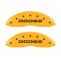 MGP 4 Caliper Covers Engraved F & R Broken D/Dodge Yellow Finish Black Char 2006 Dodge Durango - 12134SDODYL