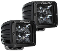 Rigid Industries D-Series Midnight Edition - Spot - Set of 2 - 202213BLK