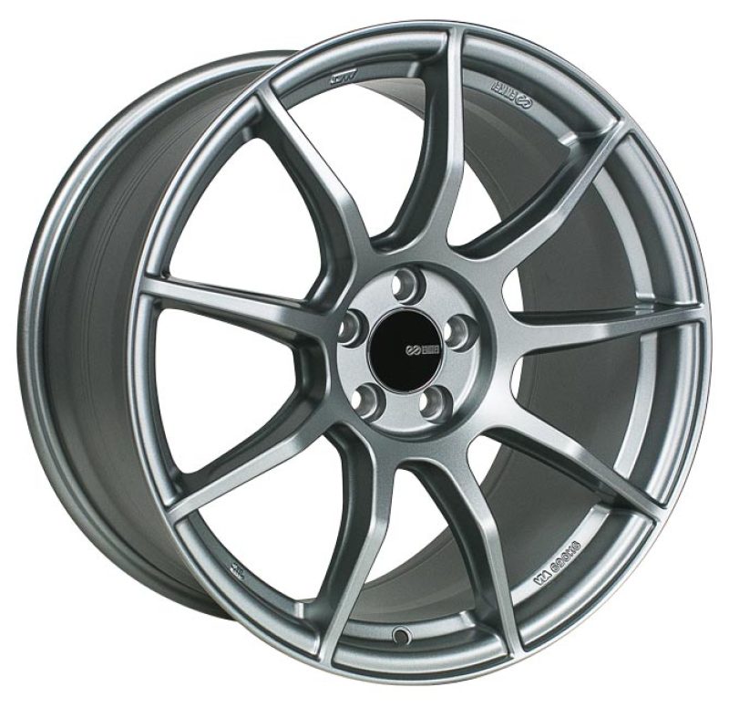 Enkei TS9 18x8 5x108 45mm offset 72.6mm Bore Platinum Grey - 492-880-3145GR