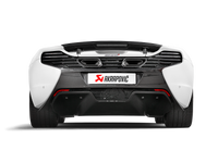Akrapovic 14-17 McLaren 650S/650S Spyder Slip-On Line (Titanium) w/ Carbon Tips - S-MC/TI/2