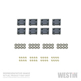 Westin 1999-2006 Toyota Tundra 4dr Ext Cab Premier Oval Nerf Step Bar Mount Kit - Black - 22-1345