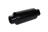 Aeromotive In-Line Filter 10AN 10 Micron Microglass Element Bright-Dip Black 2in OD - 12350