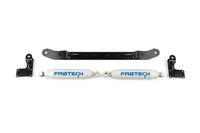 Fabtech 07-14 GM C/K1500 2WD/4WD Dual Steering Stabilizer System w/Perf. Shocks - FTS21044BK