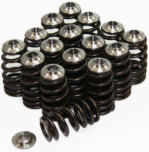 GSC P-D 4G63T EVO 1-9 Stage 3 Beehive Valve Springs w/ Titanium Retainer Valvetrain Kit - 5041