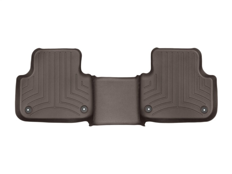 WeatherTech 2017+ Audi Q7 Rear FloorLiner - Cocoa - 478872