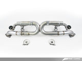 AWE Tuning Porsche 991 SwitchPath Exhaust for Non-PSE Cars Chrome Silver Tips - 3025-42012