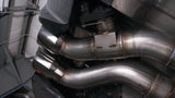 Stainless Works 2016-18 Cadillac CTS-V Sedan Axleback System Dual-Mode Turbo Mufflers 4in Tips - CTSV16MKS-PC