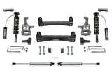 Fabtech 15-18 Ford F150 2WD 4in Perf. System w/DL 2.5 Resi Coilovers & Rear DL 2.25 Shocks - K2259DL