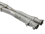 aFe MACHForce XP 3in 304 SS Loud Tone Cat-Back w/ Black Tips 15-17 Ford Mustang V6-3.7L/V8-5.0L - 49-33087-B