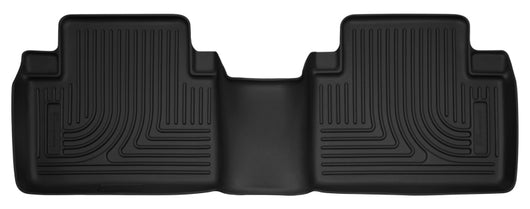 Husky Liners 14-18 Nissan Rogue w/o Third Row Seats X-Act Contour Black Floor Liners (2nd Seat) - 52481