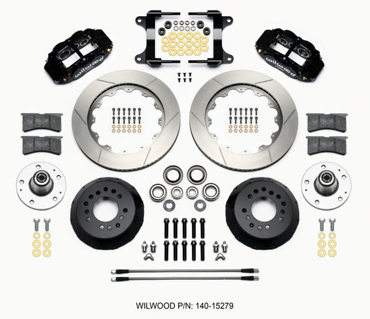 Wilwood Narrow Superlite 6R Front Hub Kit 14.00in 82-92 Camaro//Firebird - 140-15279