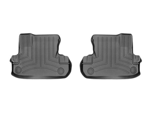WeatherTech 2017+ Mercedes-Benz S-Class Rear FloorLiner - Black (Cabriolet and Coupe) - 4410602