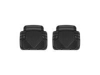 WeatherTech 99 BMW M3 Convertible Rear Rubber Mats - Black - W50