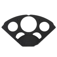 Autometer 55-56 Chevy Car Black Dash Insert Bezel - 7055