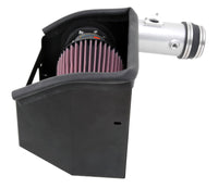 K&N 13 Subaru BRZ 2.0L / 13 Scion FR-S 2.0L Silver 69 Series Typhoon Intake - 69-8619TS