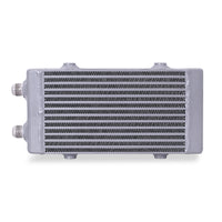 Mishimoto Universal Small Bar and Plate Dual Pass Silver Oil Cooler - MMOC-DP-SSL