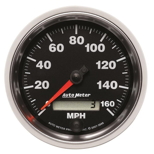 Autometer GS 3-3/8 inch 160 MPH In Dash Speedometer Gauge - 3888