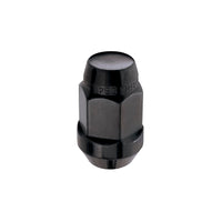 McGard Hex Lug Nut (Cone Seat Bulge Style) 1/2-20 / 3/4 Hex / 1.45in. Length (Box of 144) - Black - 69429