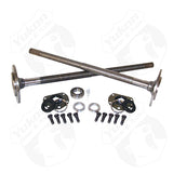 Yukon Gear One Piece Axles For 76-79 Model 20 CJ7 Quadratrack w/ Bearings and 29 Splines / Kit - YCJQ
